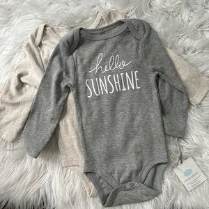 Long sleeve onesies